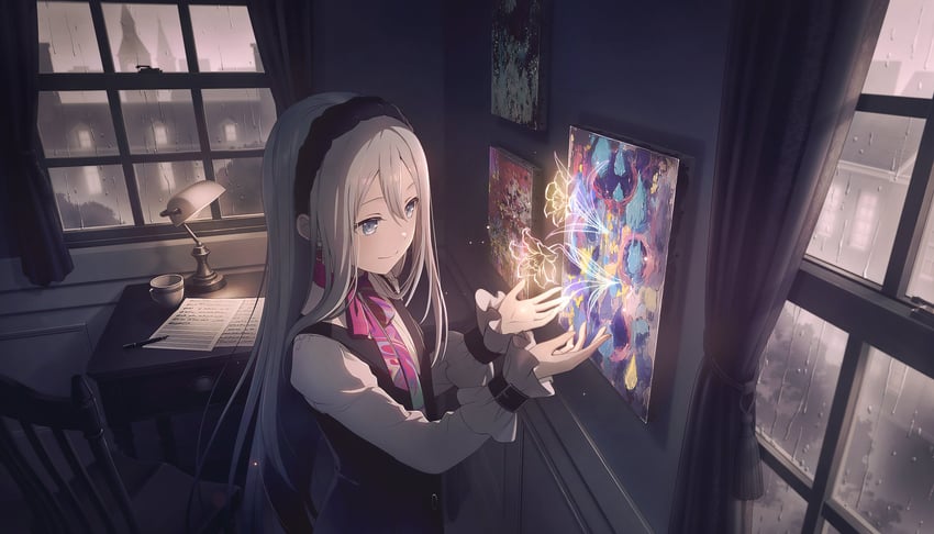 yoisaki kanade (project sekai) drawn by colorful_palette