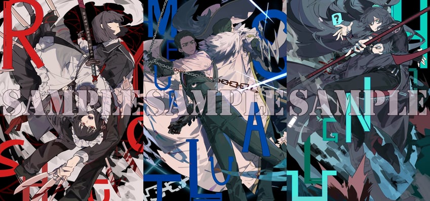 hong lu, ryoshu, and meursault (project moon and 1 more) drawn by itokenaikei