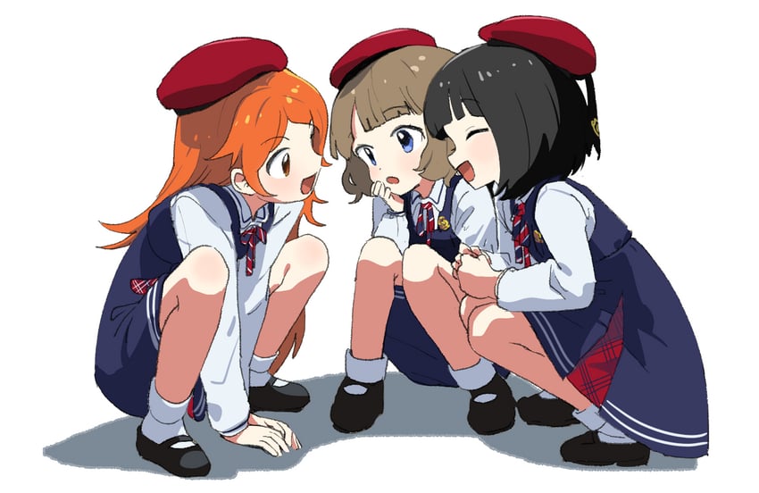 suou momoko, nakatani iku, and ogami tamaki (idolmaster and 2 more) drawn by itohari_(mamiiori1)