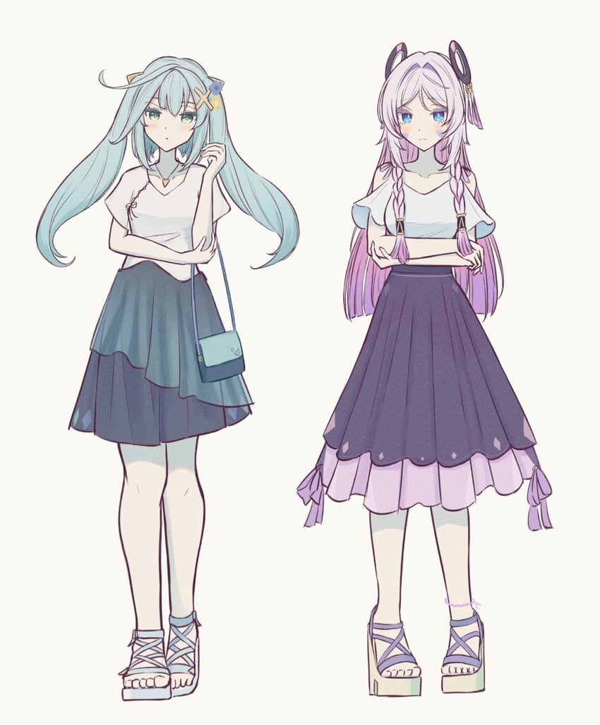 citlali and faruzan (genshin impact) drawn by sugarless_(sugarless_il)