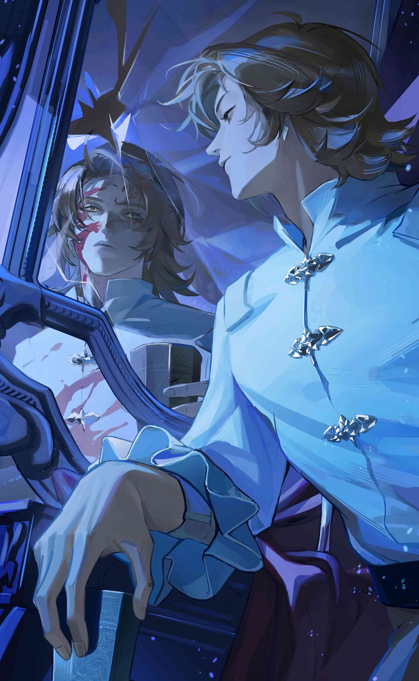 dion lesage (final fantasy and 1 more) drawn by 121sophiaky