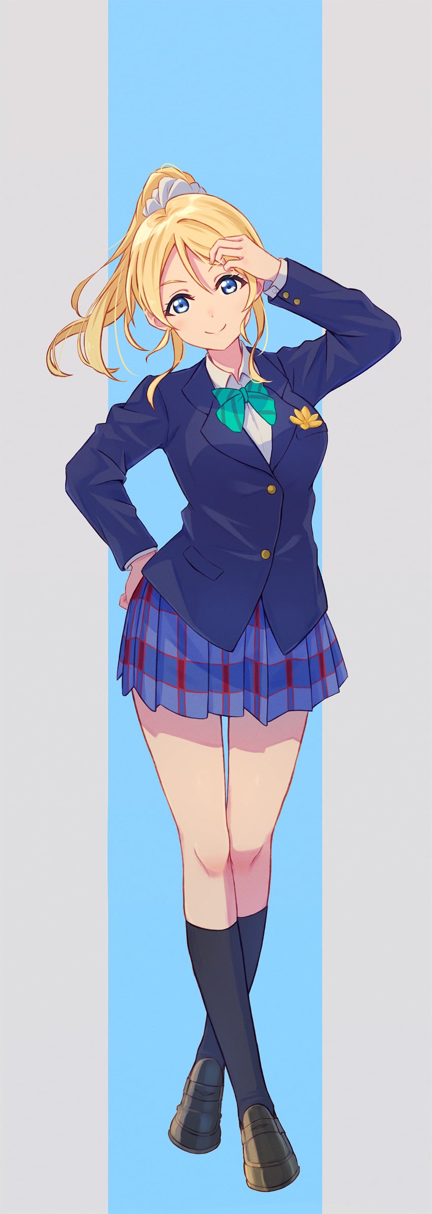 ayase eli (love live! and 1 more) drawn by loong_(loong_blo)