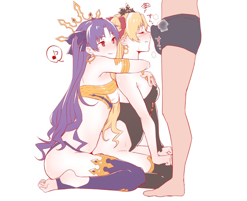 ereshkigal and ishtar (fate and 1 more) drawn by kagto_(alterna)