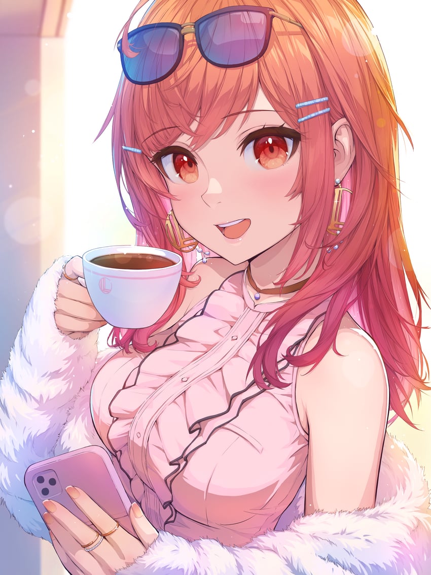 ichijou ririka (hololive and 1 more) drawn by coba_(coba_xp)
