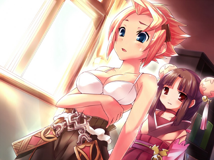 mice and sakuya (rune factory and 1 more) drawn by blue_vert