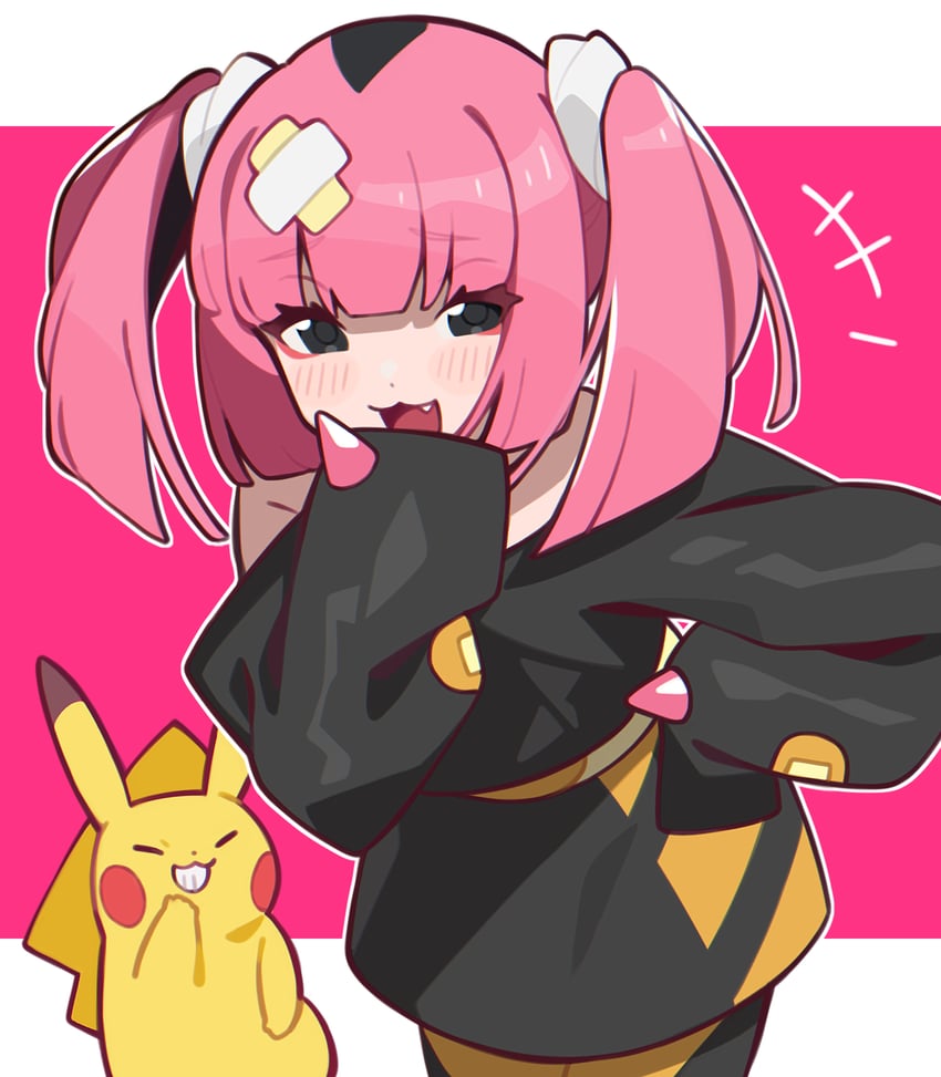 pikachu, coral, and ootani ikue (pokemon and 1 more) drawn by pekaso1118n