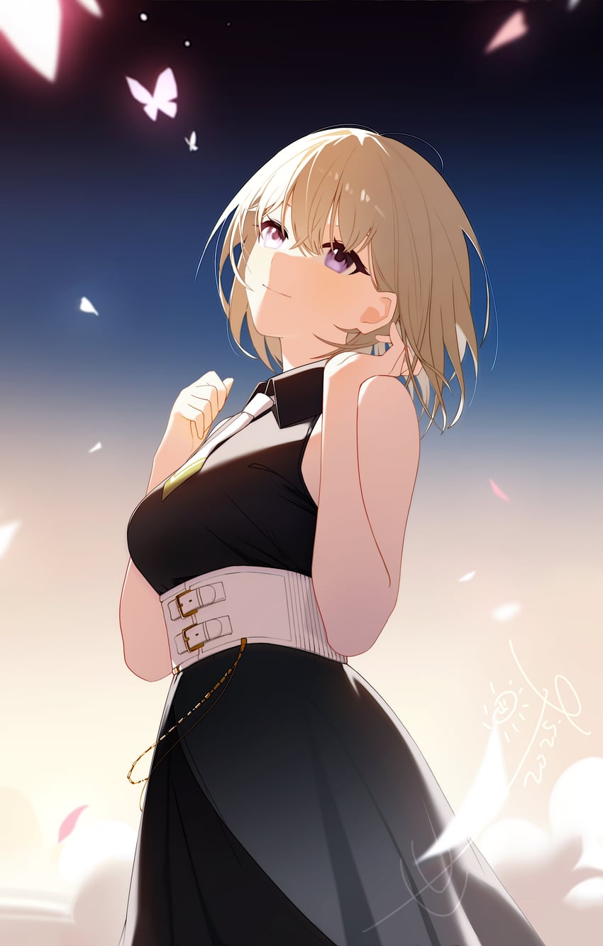 misumi uika (bang dream! and 1 more) drawn by chenshijian
