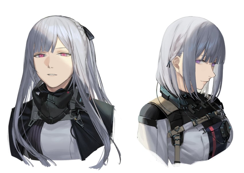 ak-12 and rpk-16 (girls' frontline) drawn by mik_blamike