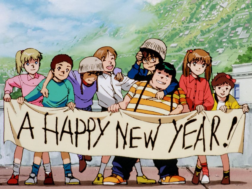 alfred izuruha, dorothy, telcott, and chay (gundam and 1 more)