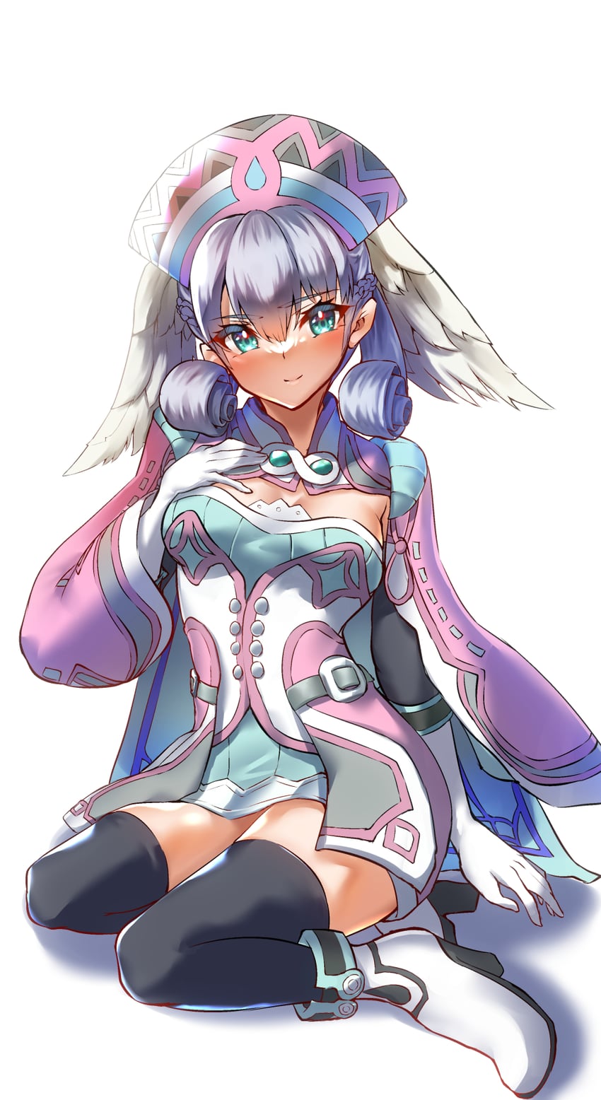 melia antiqua (xenoblade chronicles and 1 more) drawn by siebolds_demon
