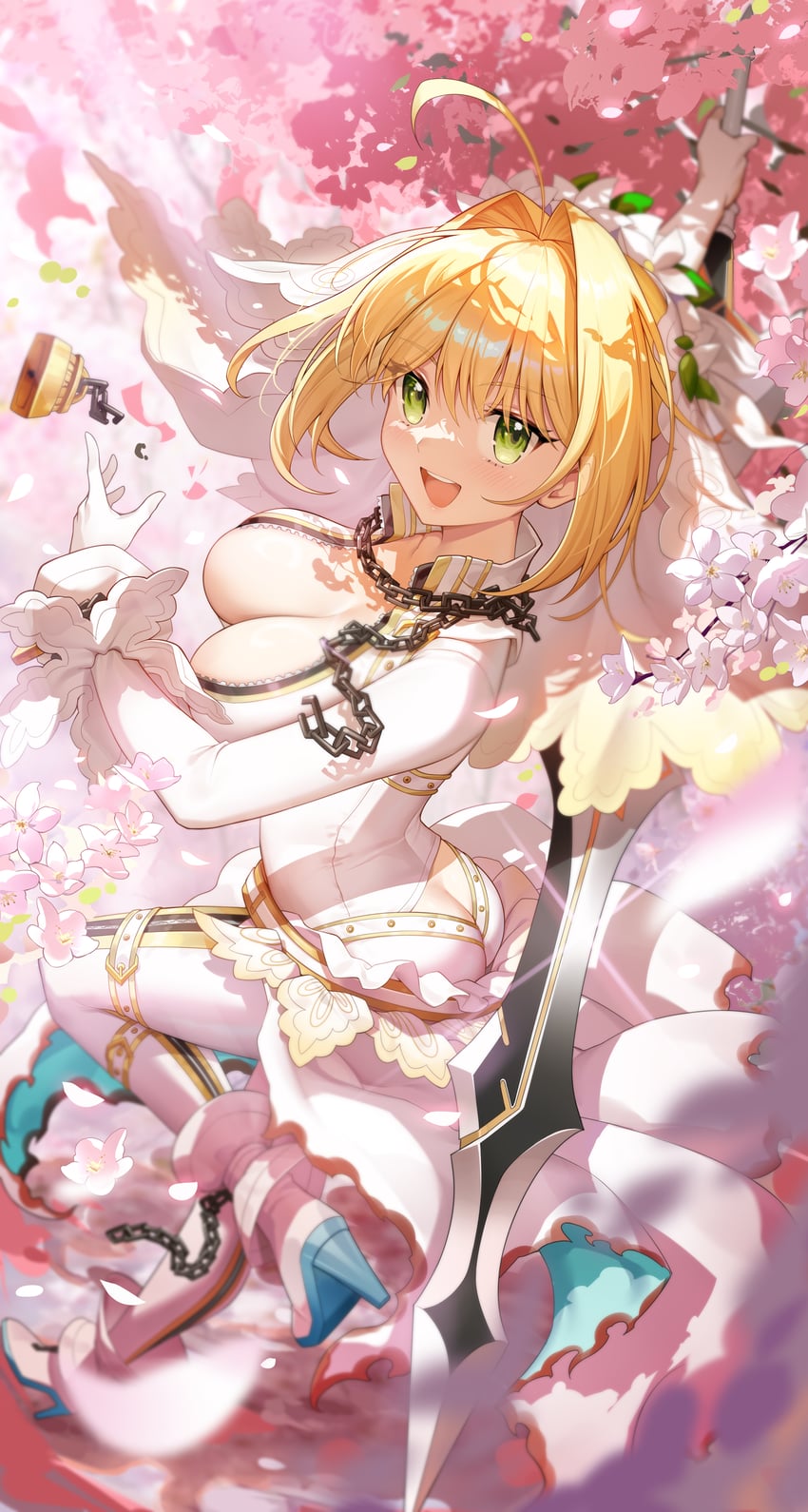 nero claudius (fate and 2 more) drawn by shenqi_xiao_hong_zai_nali