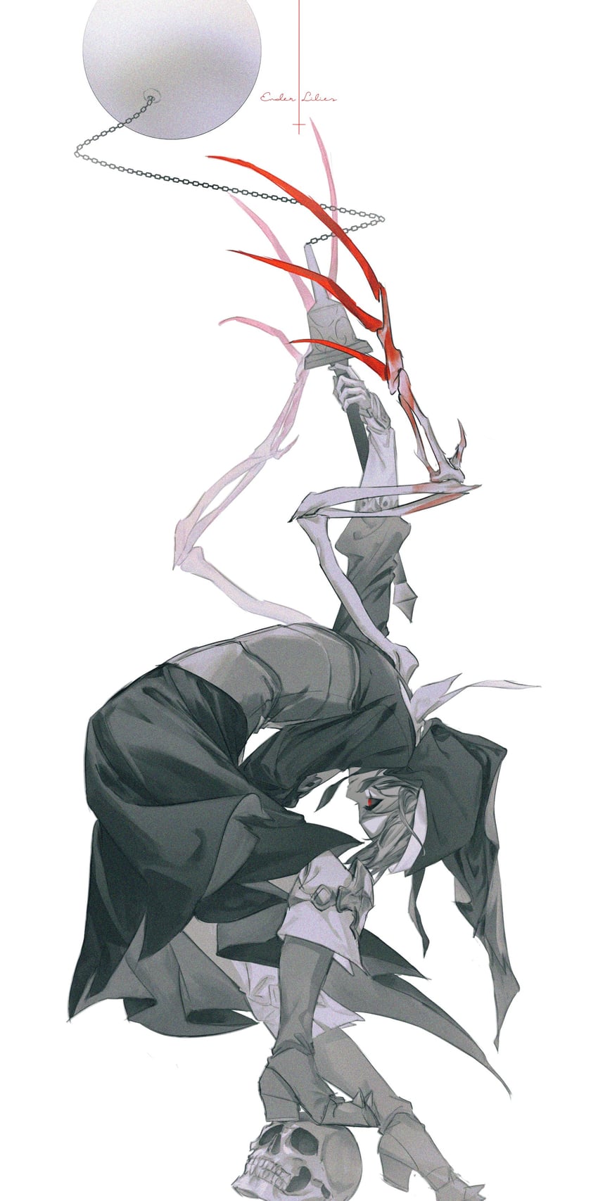 guardian siegrid (ender lilies quietus of the knights) drawn by masu0o0