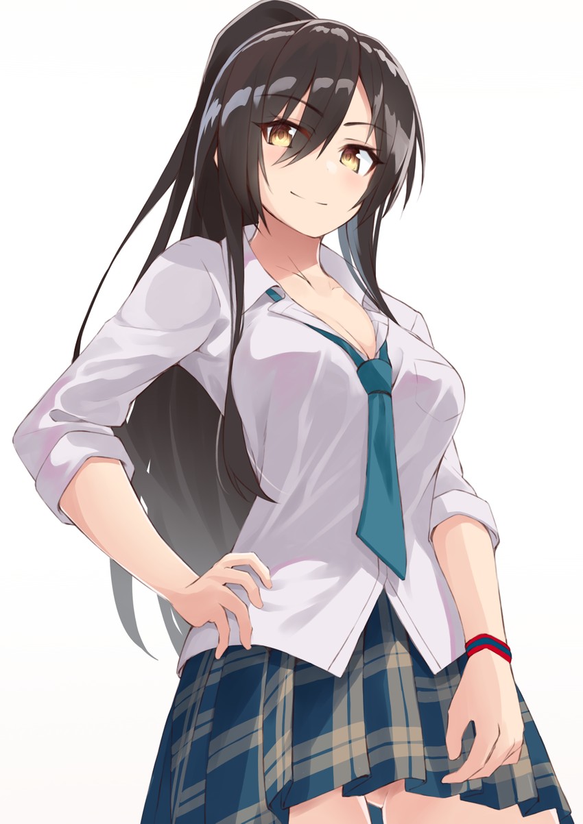 shirase sakuya (idolmaster and 1 more) drawn by shunichi