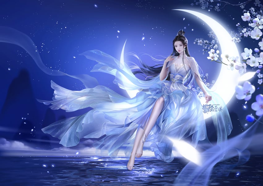 lu xueqi (zhu xian) drawn by chahua_shi_fei_mo