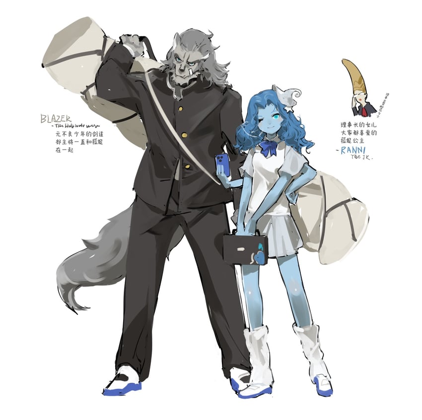 ranni the witch, blaidd the half-wolf, and rennala queen of the full moon (elden ring) drawn by shinnasuka025
