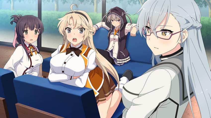 yanase mai, kohagura ellen, shichinosato kofuki, and kitora mirja (toji no miko and 1 more)