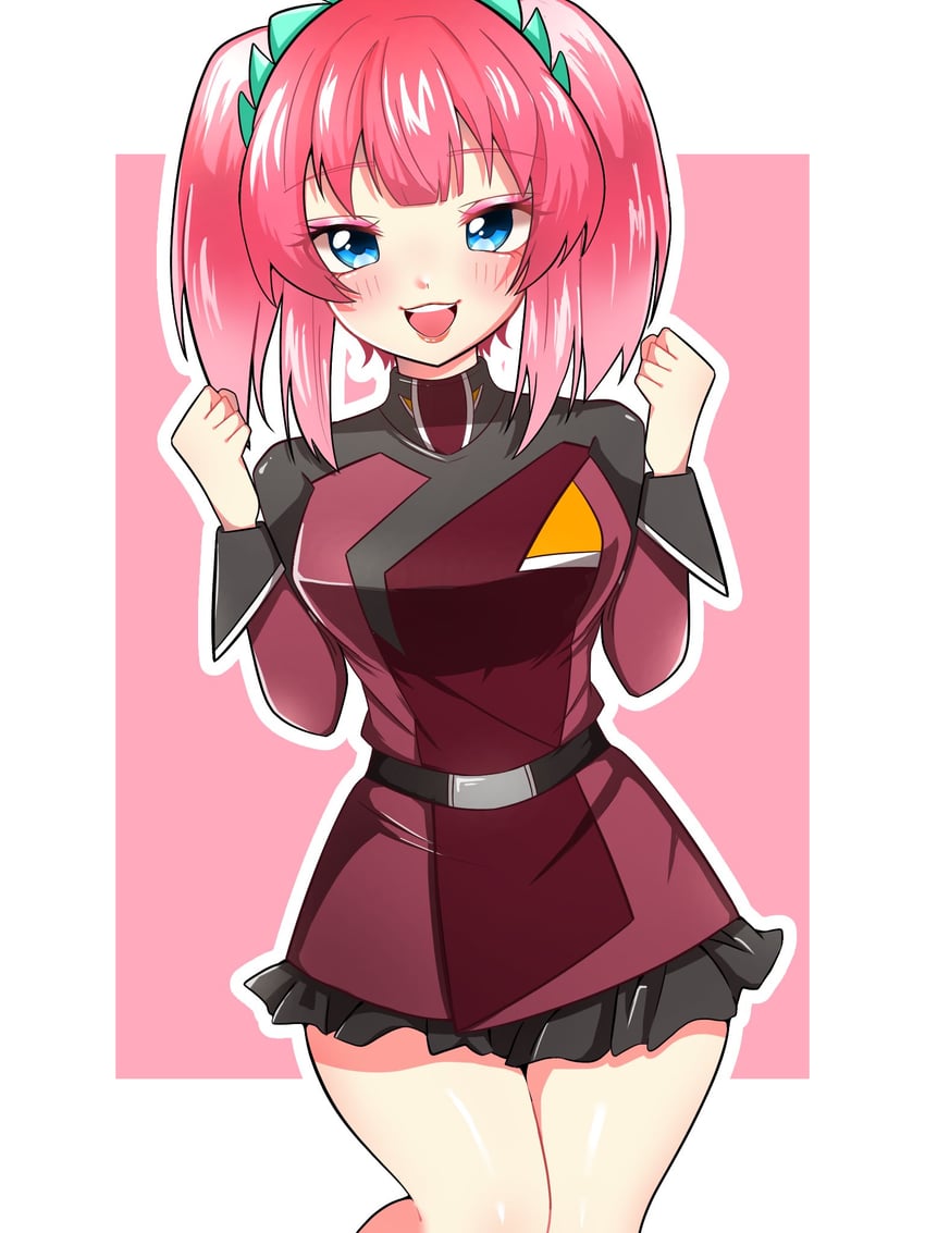 agnes giebenrath (gundam and 2 more) drawn by juice_(jule_tyaojule)