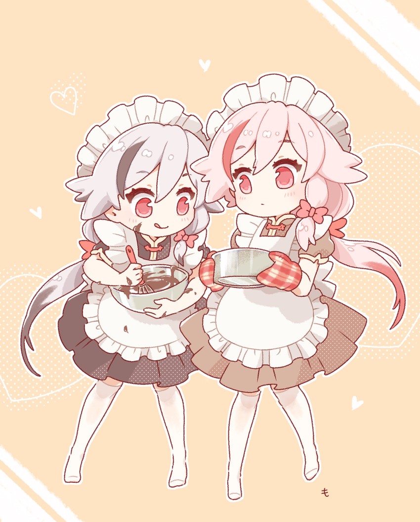 fu hua and herrscher of sentience (honkai and 1 more) drawn by mon_momu