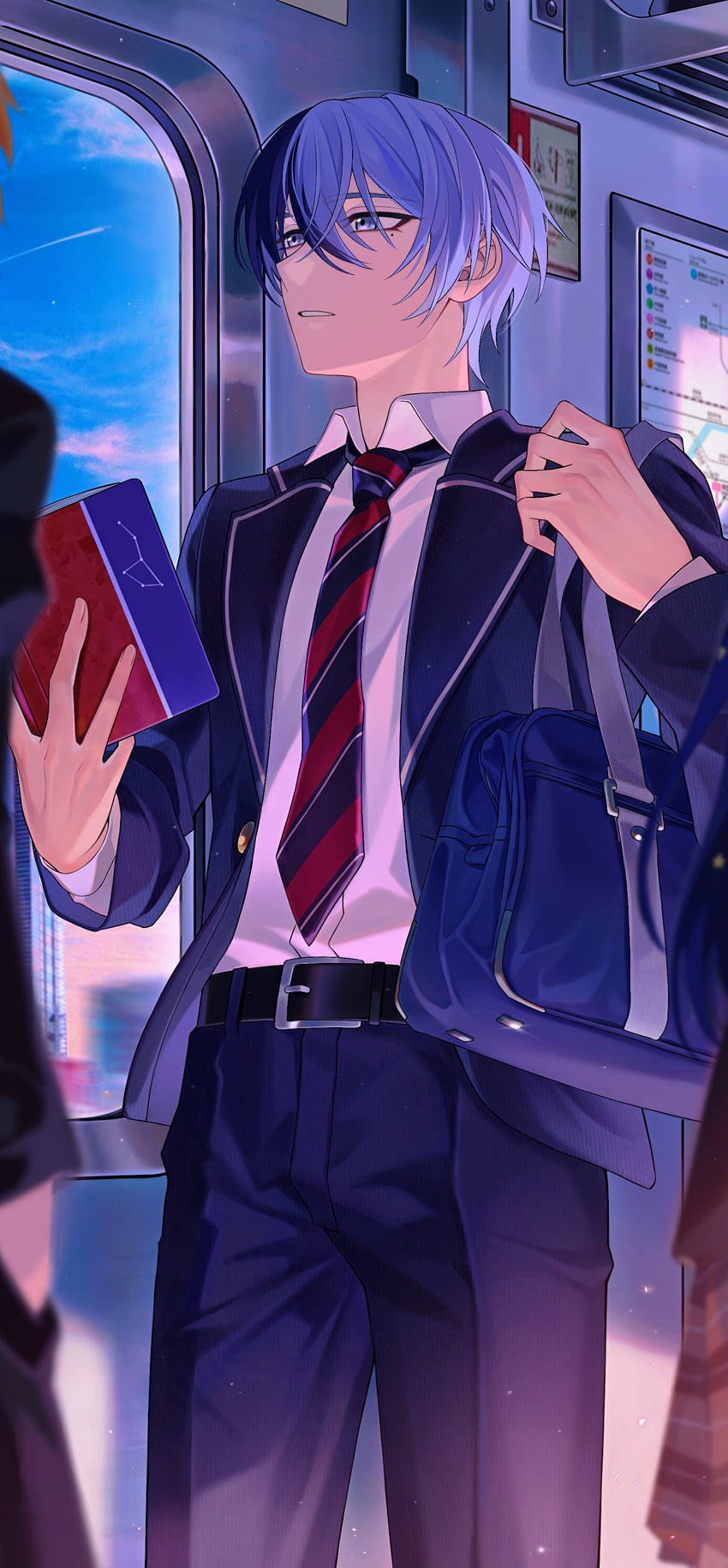 shinonome akito and aoyagi touya (project sekai) drawn by koushuiba