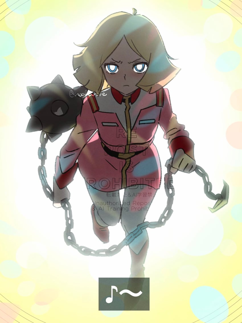 sayla mass (gundam and 2 more) drawn by noah_(tettsui-sole)