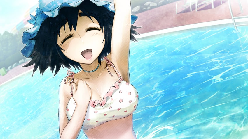 shiina mayuri (steins;gate and 1 more) drawn by huke