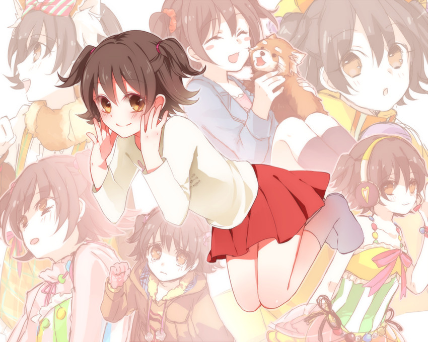 akagi miria (idolmaster and 1 more) drawn by mr0dr1