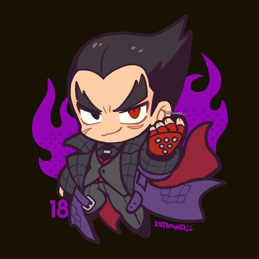 mishima kazuya (tekken) drawn by kotorai