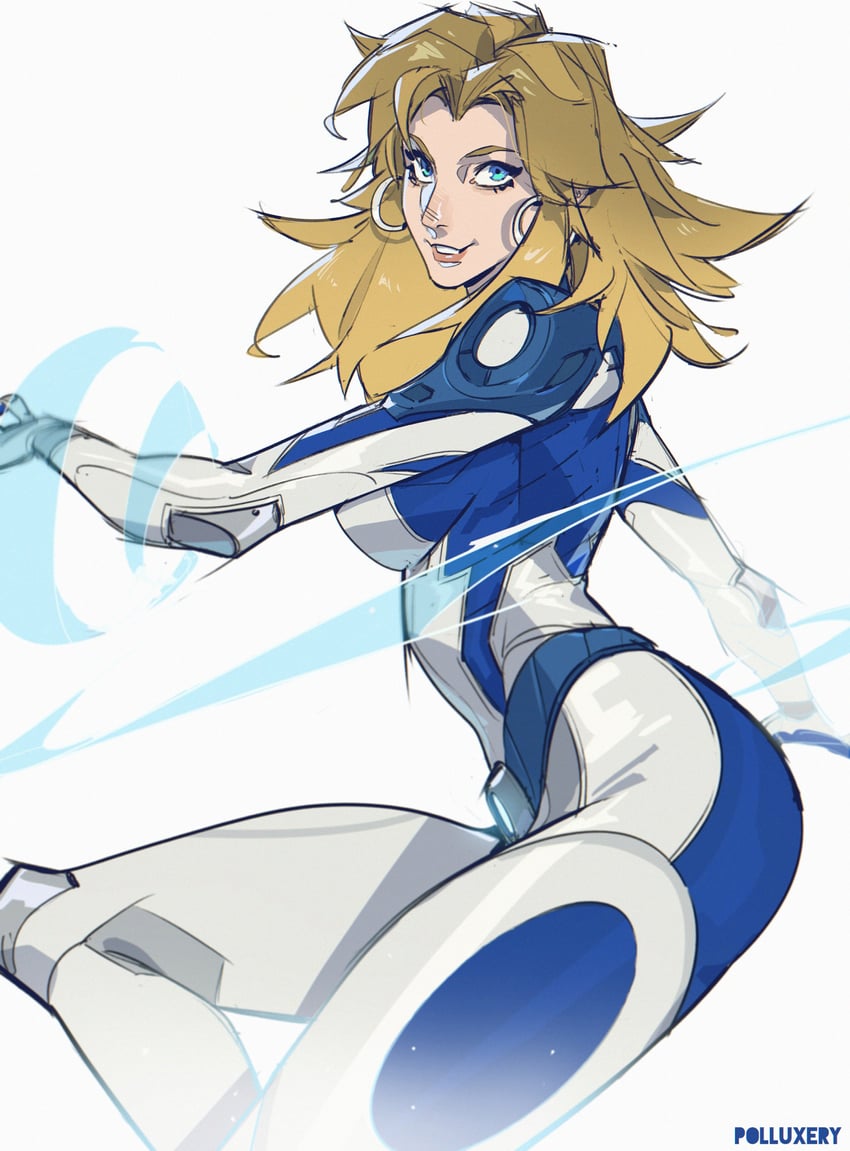 sue storm (marvel and 2 more) drawn by polluxery