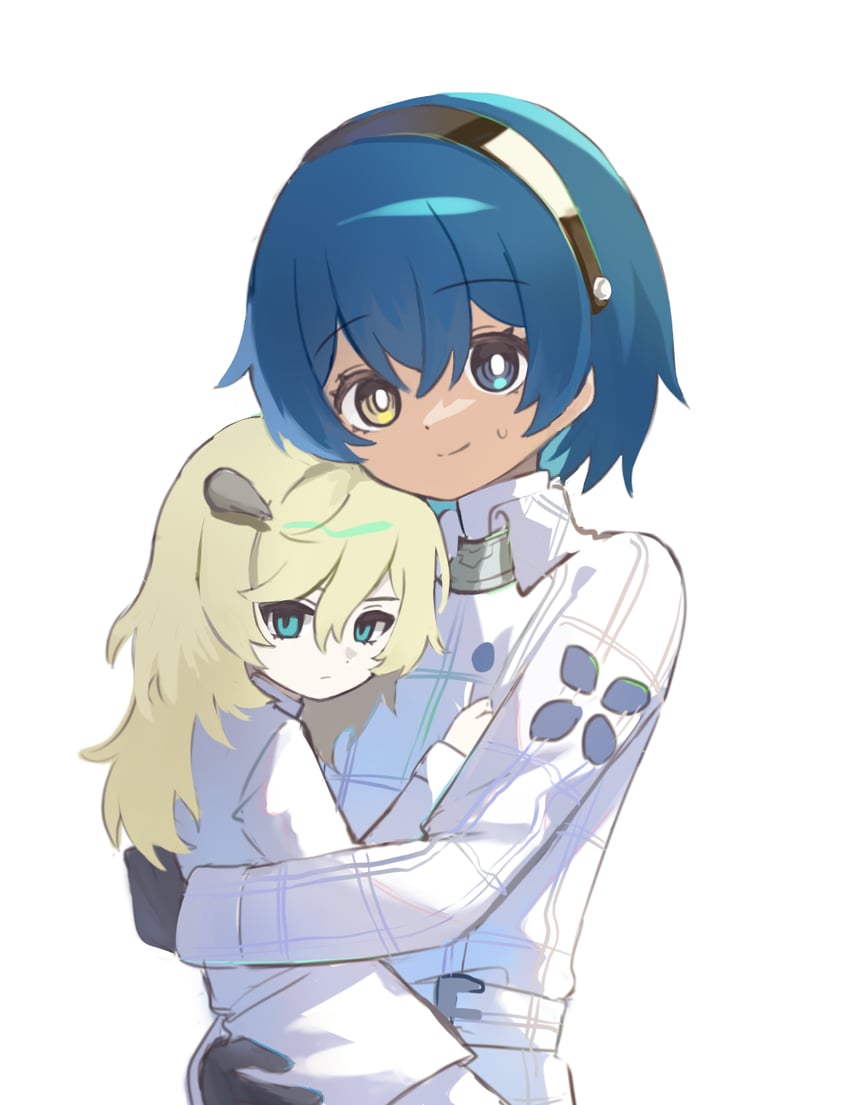 protagonist and louis (metaphor: refantazio) drawn by pkin_cheezpie