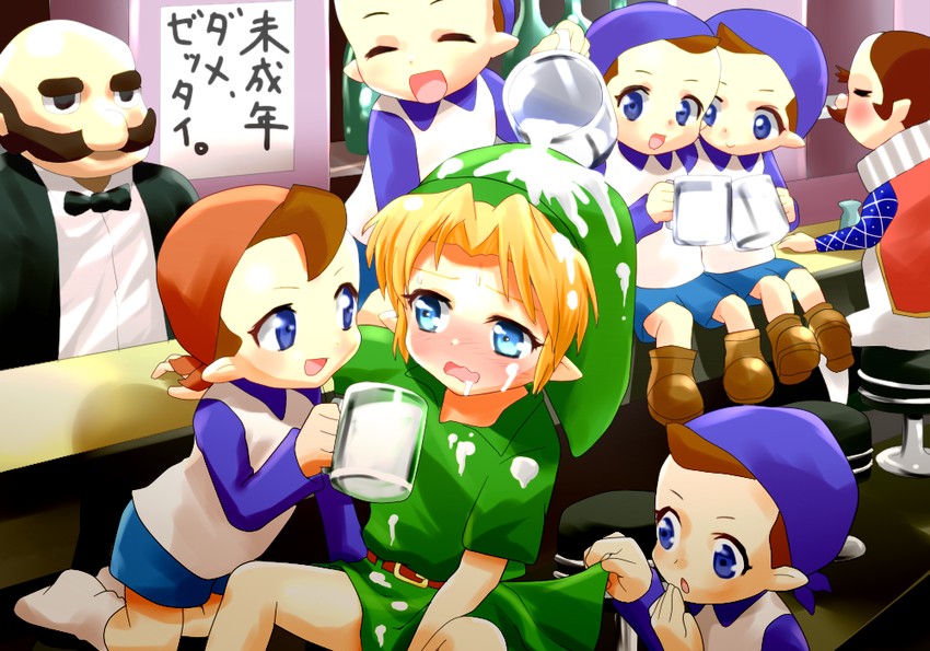 link, gorman, bombers, mr. barten, and jim (the legend of zelda and 1 more) drawn by coolplay