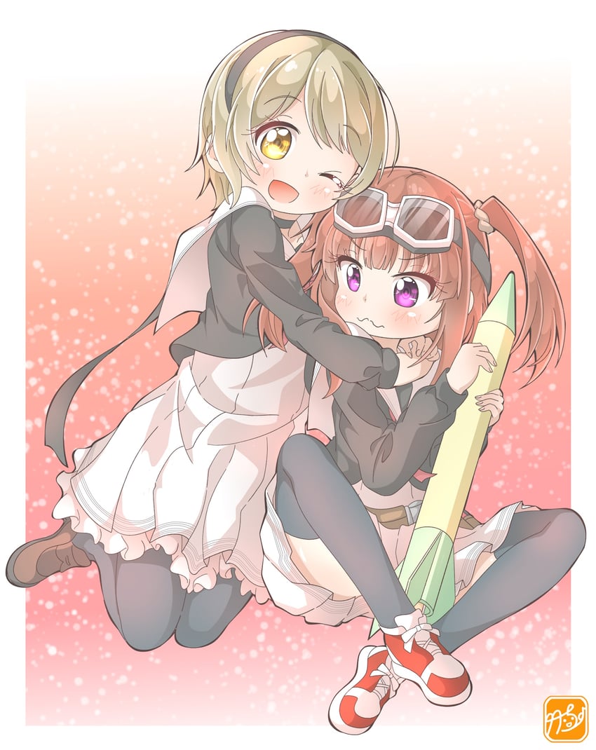 takaragi haruno and raimon matataki (hoshikuzu telepath) drawn by takecho