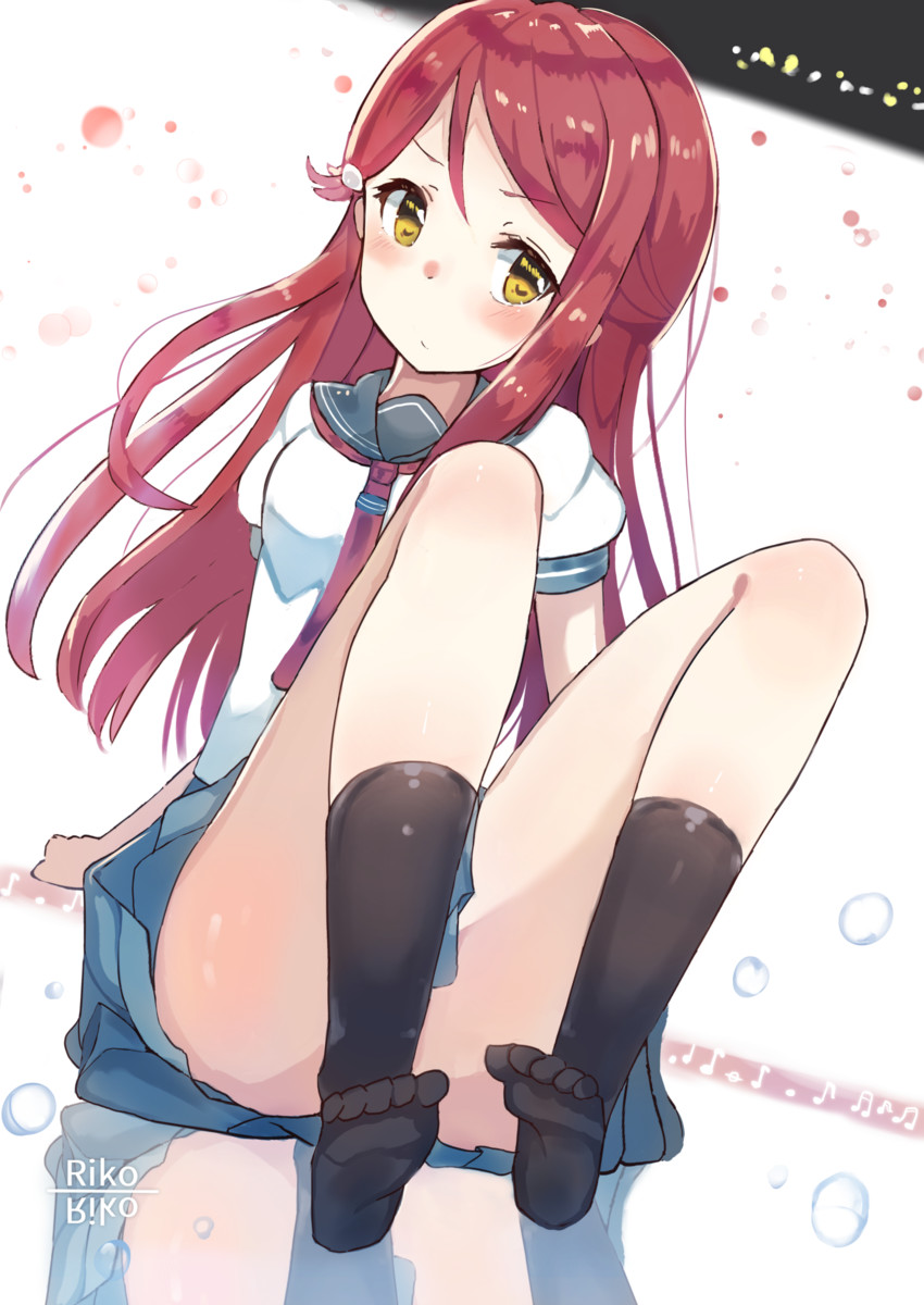 sakurauchi riko (love live! and 1 more) drawn by kogalashi