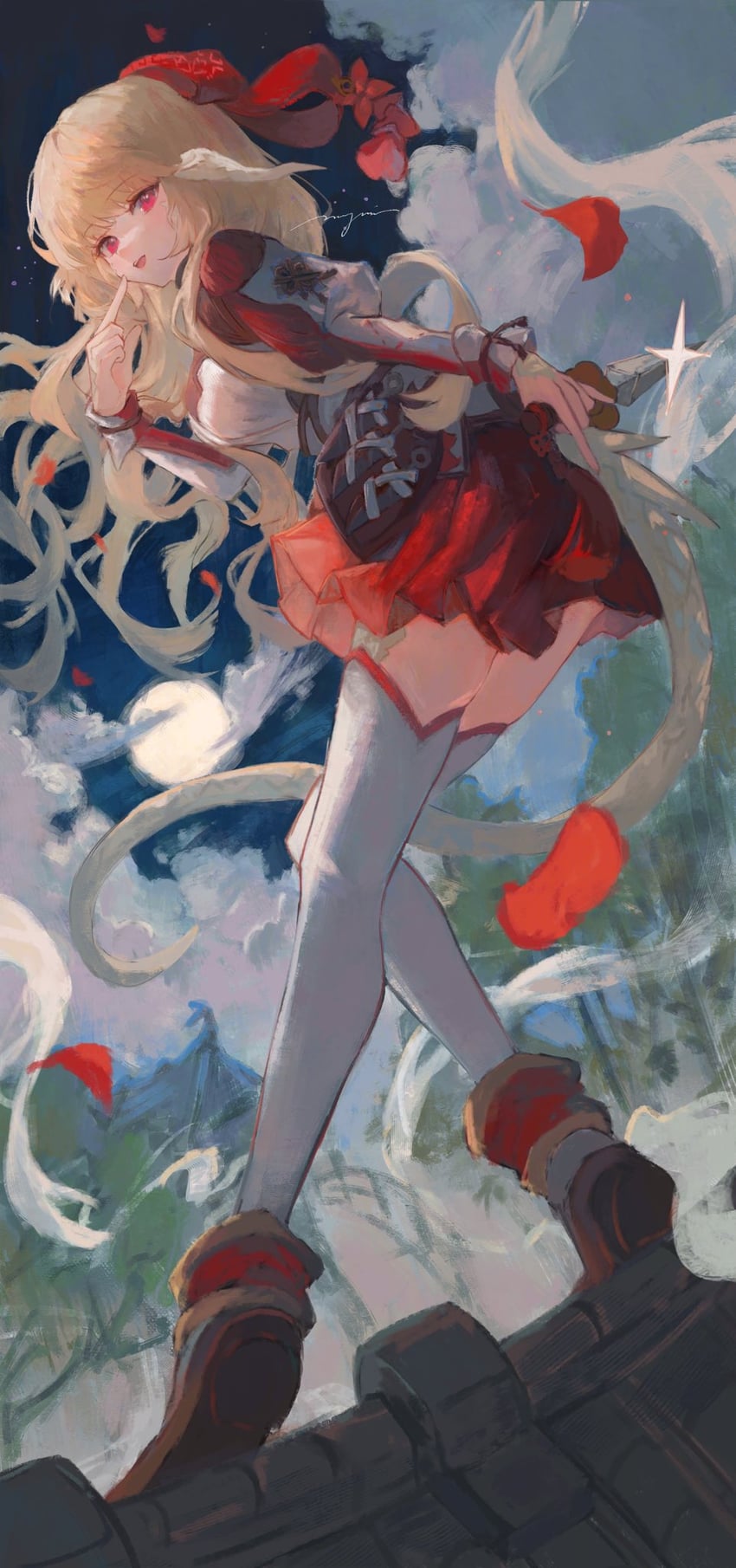 warrior of light (final fantasy and 1 more) drawn by noyuri_(noyuriin)