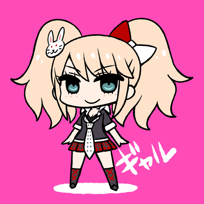 enoshima junko and ikusaba mukuro (danganronpa and 1 more) drawn by chan_co