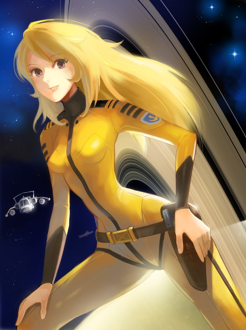 mori yuki (uchuu senkan yamato and 1 more) drawn by shirokichi