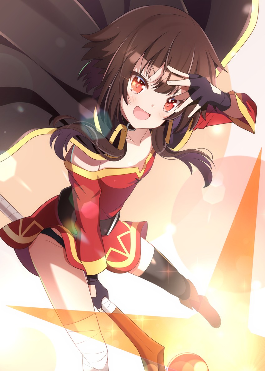 megumin (kono subarashii sekai ni shukufuku wo!) drawn by bunny1219