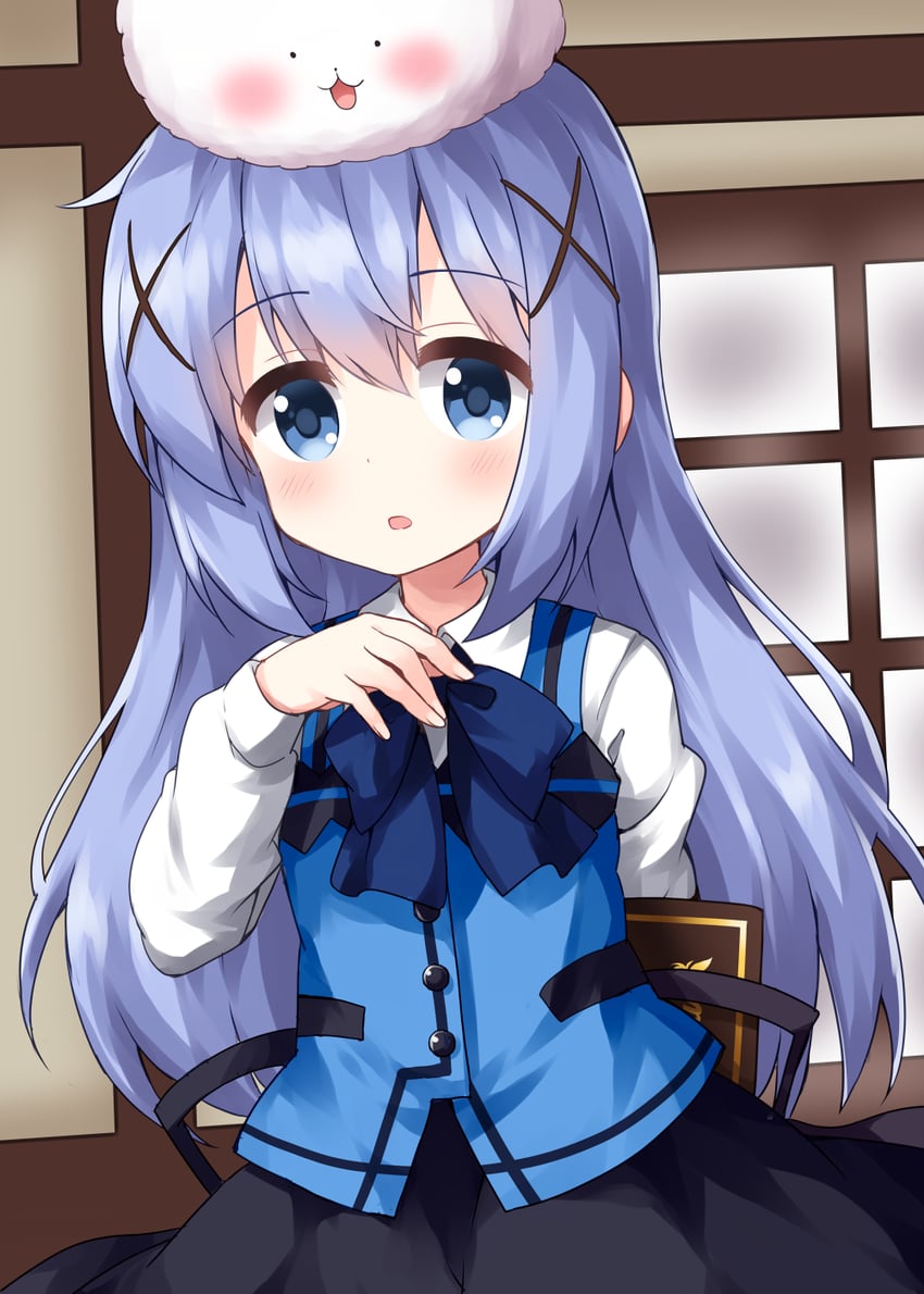 kafuu chino and tippy (gochuumon wa usagi desu ka?) drawn by ruu_(tksymkw)