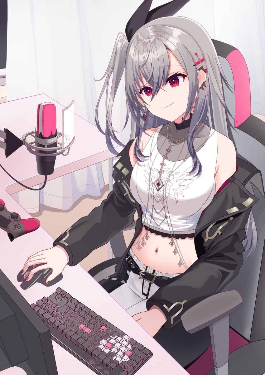 isaki riona (hololive and 1 more) drawn by torimuraa