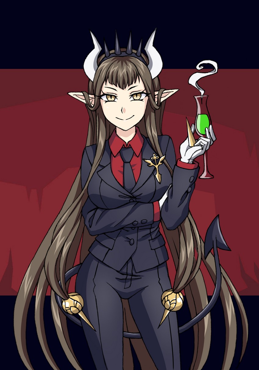 lucifer and semiramis (fate and 3 more) drawn by burbur