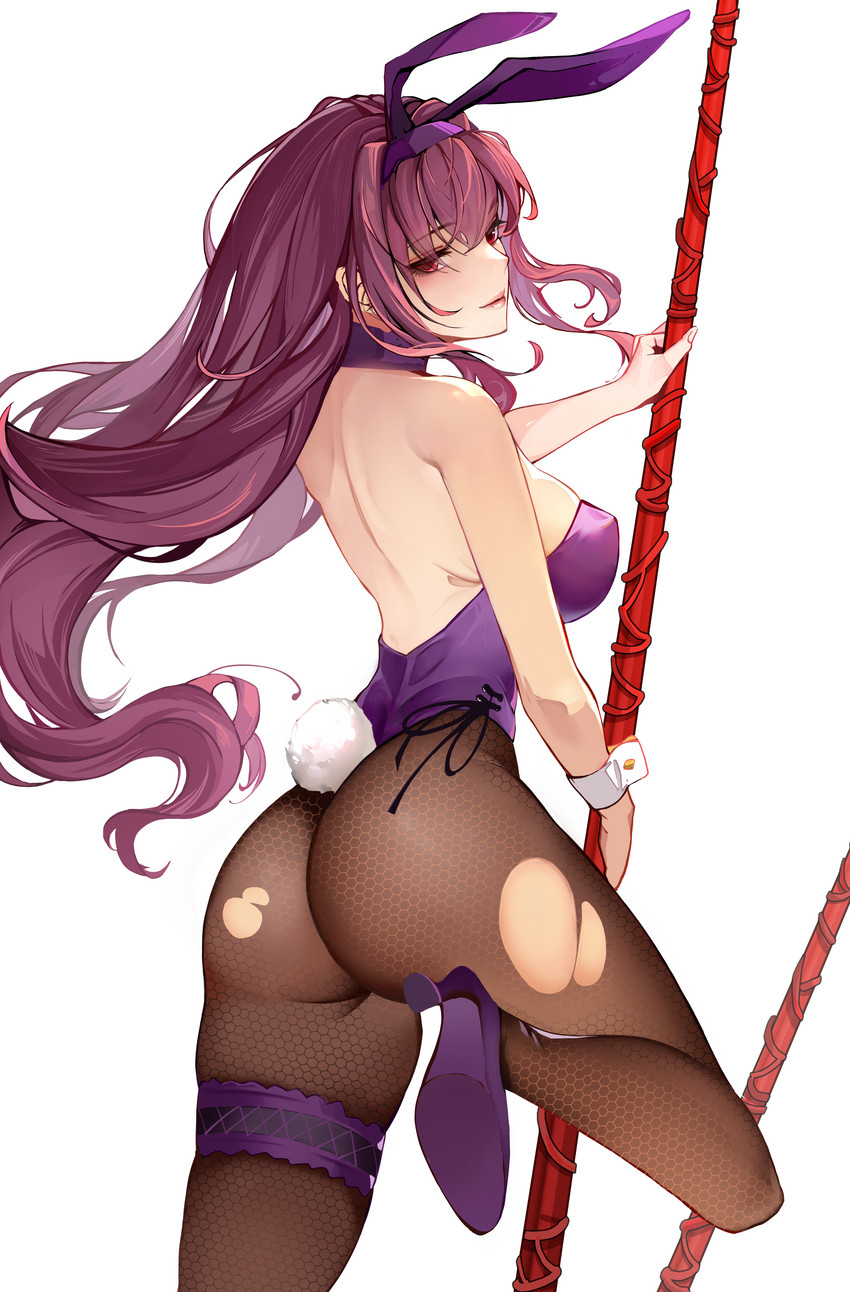 scathach (fate and 1 more) drawn by yaoshan_shi