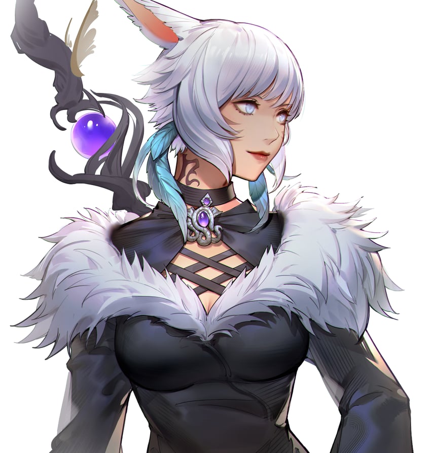 y'shtola rhul (final fantasy and 1 more) drawn by q18607