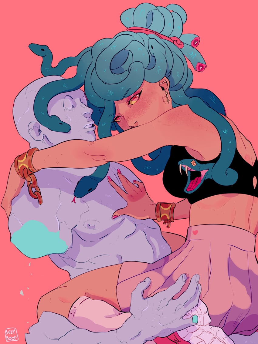 medusa (original and 1 more) drawn by beebeedibapbeediboop