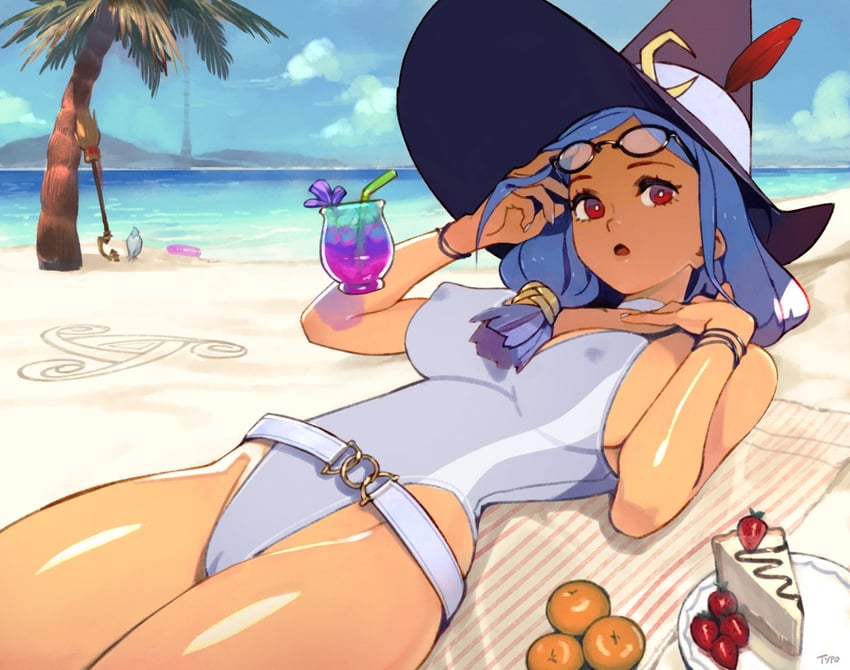 ursula charistes (little witch academia) drawn by optionaltypo