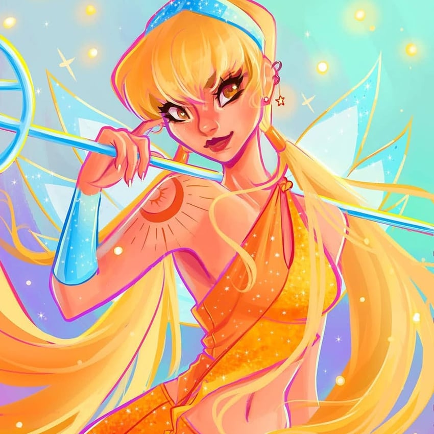 stella (winx club) drawn by chibimica