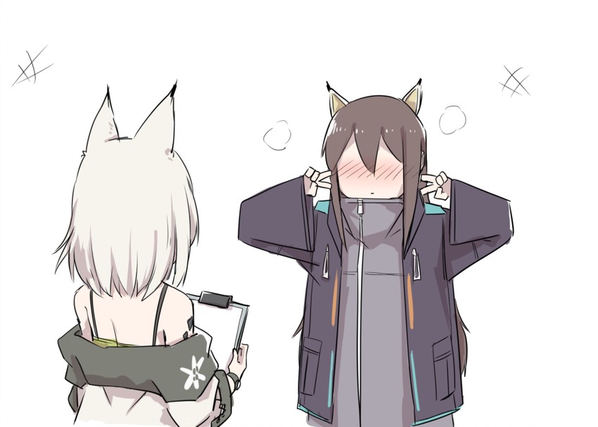 doctor, kal'tsit, and female doctor (arknights) drawn by nejikyuu
