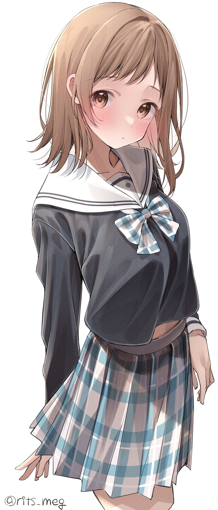 sakuragi mano (idolmaster and 1 more) drawn by kawai_ritsu_(rits_meg)