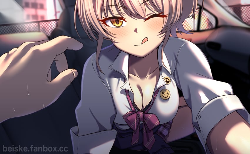 jougasaki mika (idolmaster and 1 more) drawn by beiske_(de_skb3)
