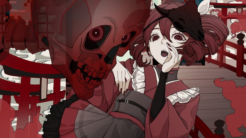 kasane teto (utau and 1 more) drawn by maguru_white
