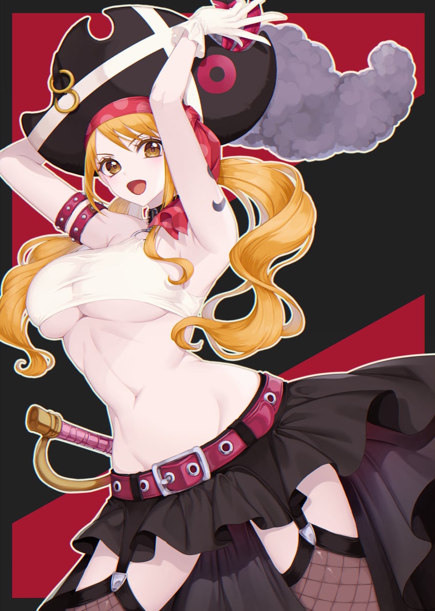 nami (one piece and 1 more) drawn by crazy_otama