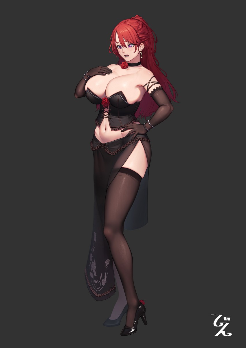 hongryeon and rua (last origin and 1 more) drawn by beeeeen
